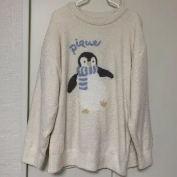 젤라또피케 펭귄 자카드 풀오버