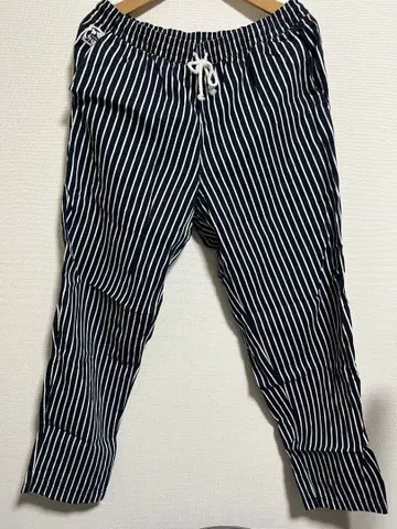 스트라이프 디자인 워크 팬츠 L 사이즈