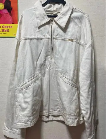 Wrangler 화이트 데님 자켓