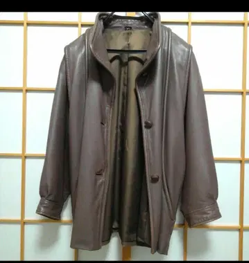 파르티나 천연 가죽 브라운 빈티지