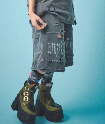 GALFY 갈피 어둠에 물든 반전 팬츠