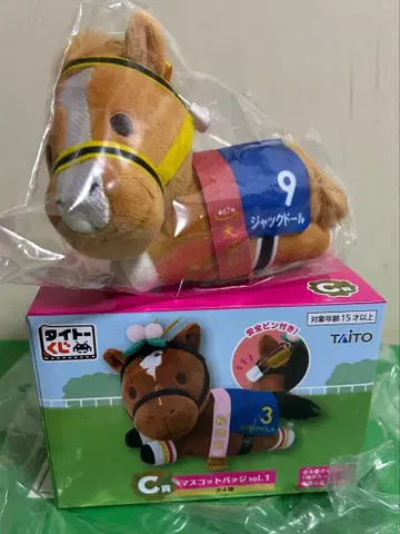 타이토 복권 호스 히어로즈 C상 마스코트 배지 잭도르
