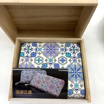 [새상품급] 아사쿠사 문고 접이식 지갑 미사용품