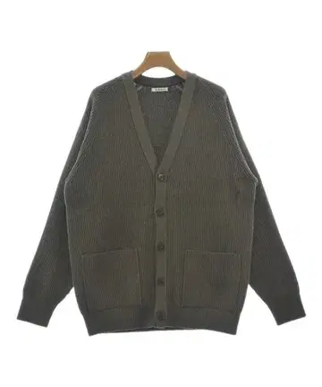 AURALEE 남성용 가디건