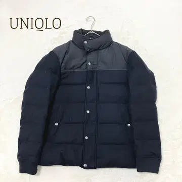 유니클로 다운 자켓 XL 볼륨 넥 방한 빅 루즈핏