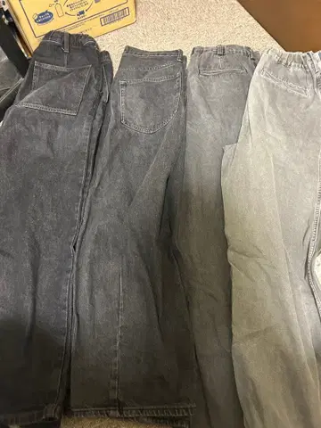 GU 데님 4개 묶음 판매