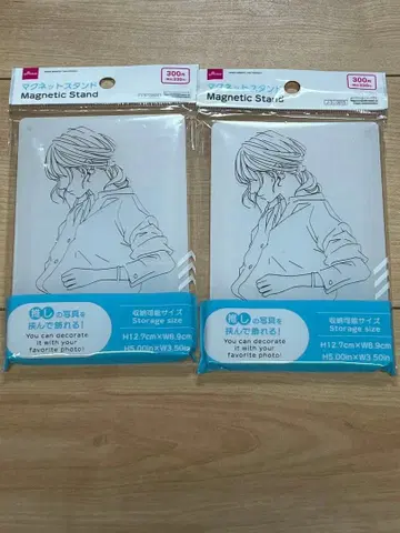 [ 새상품 미개봉 ] 마그넷 스탠드 사진 사이즈 2세트