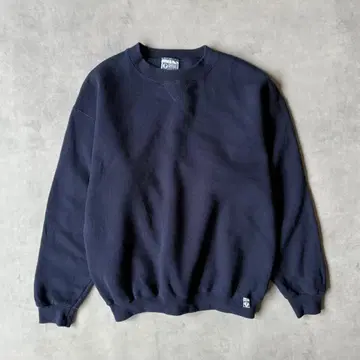 90s DISCUS 맨투맨 무지 네이비 L 사이즈