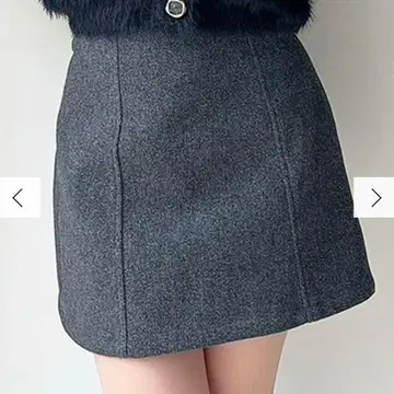 리젝시 사다리꼴 미니 스커트