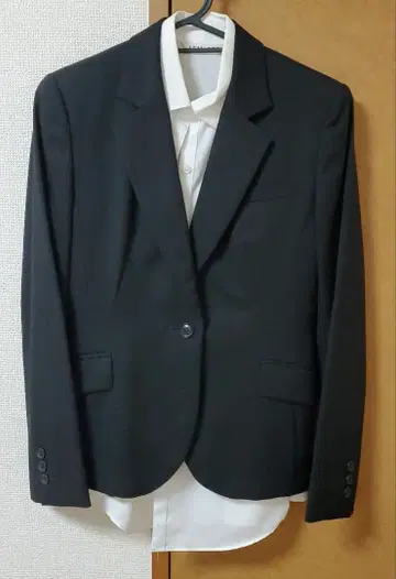 여성용 비즈니스 정장 블랙