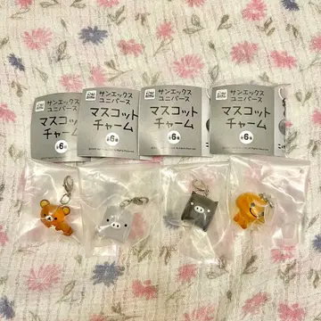 메지루시 액세서리 산엑스 유니버스 마스코트 참 리락쿠마 외