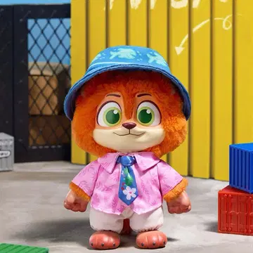 주토피아2 MINISO 닉 NICK 봉제 인형 도시 주민 시리즈