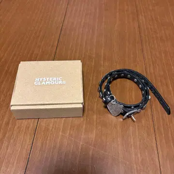 hysteric glamour 스터드 가죽 팔찌 y2k