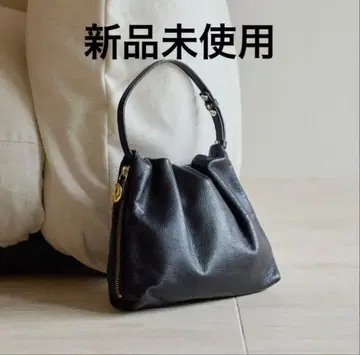 미사용 새상품 gemeil 가죽 원 핸들 백