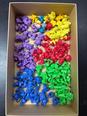 묶음 판매 포켓몬 가챠 지우개 인형 피규어 레트로