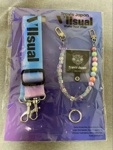 Travis Japan VIIsual 월드 투어 스마트폰 스트랩