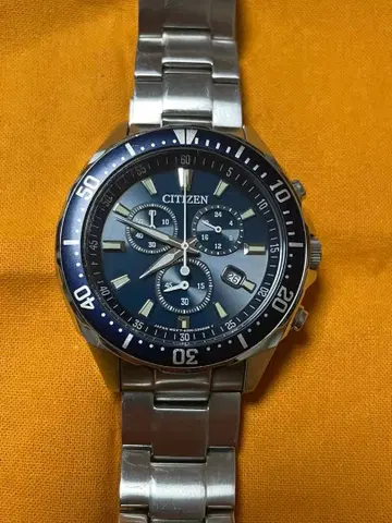 CITIZEN 시티즌 남성용 크로노그래프 에코 드라이브 손목시계