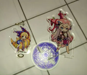 메르크스토리아 루나루나 류카류카 이어지는 아크릴 키링 아크릴 스탠드