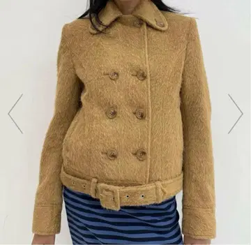 Oriens JOURNAL STANDARD 샤기 자켓 카멜