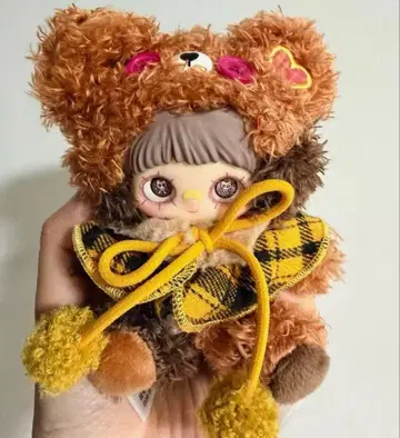 메이메이 곰 귀 달린 봉제 인형