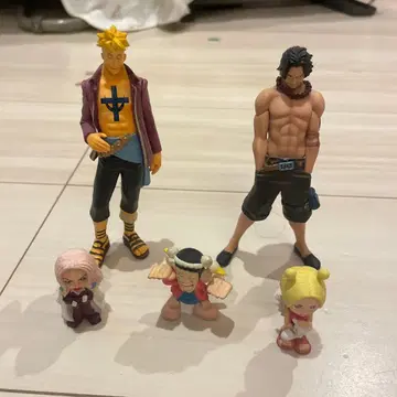 원피스 액션 피규어 5개
