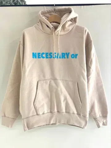 중고 NECESSARY or UNNECESSARY 후드티 XL