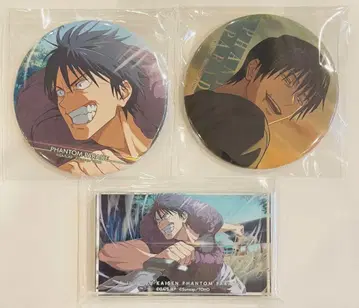 주술회전 팬파레 복권 후시구로 진지 아크릴 블록 캔뱃지