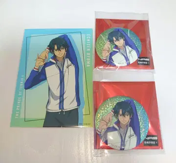 신 테니스의 왕자님 에치젠 료마 세트 HMV 캔뱃지 브로마이드