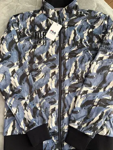 FILA 남성용 자켓 L 사이즈 카모 패턴