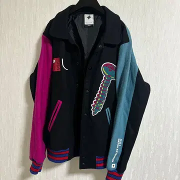 엑스라지 X-LARGE 바시티 자켓 멀티 컬러