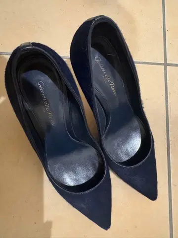 Gianvito rossi 38 네이비 하이힐 스틸레토
