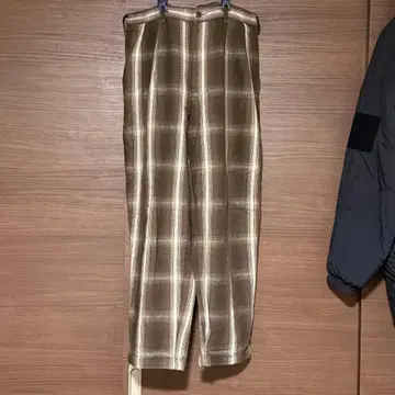 BEAMS SSZ / Peter Pants 옴브레 체크 브라운 L