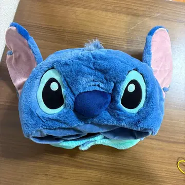 스티치 귀달린 플리스 모자