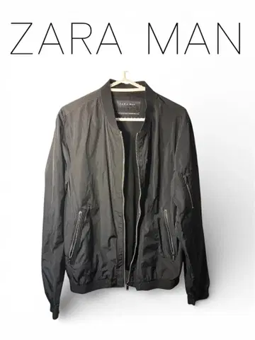 ZARA MAN 블랙 블루종