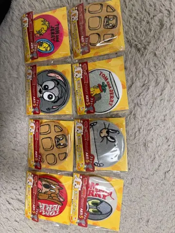 톰과 제리 해피 복권 캔뱃지