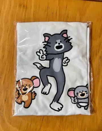 톰과 제리 해피 복권 B상 티셔츠