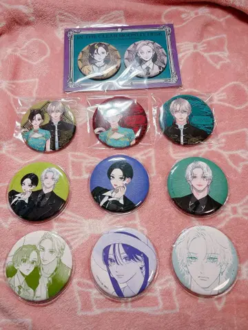 아름다운 초승달 캔 배지