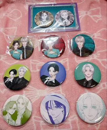 아름다운 초승달 캔 배지