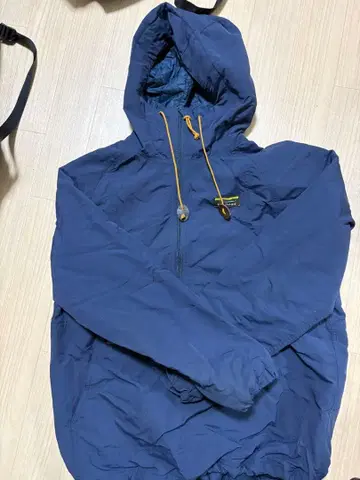 L.L.Bean 네이비 풀오버 나일론 자켓