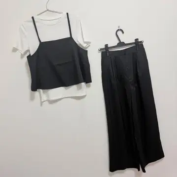 어반 리서치 이너 포함 린넨 라이크 셋업 50