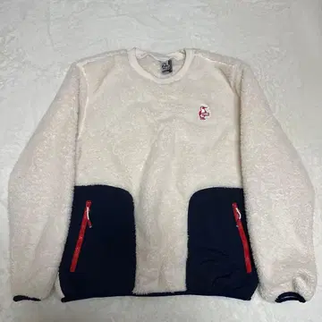 CHUMS 플리스 화이트