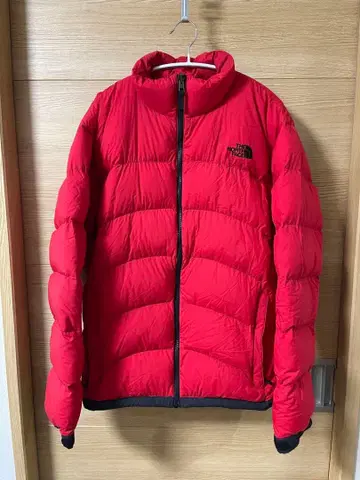 THE NORTH FACE XL 다운 자켓 레드