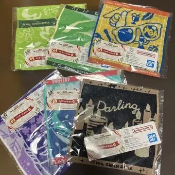 미세스 그린애플 자카드 타월 6장 세트 컴플리트