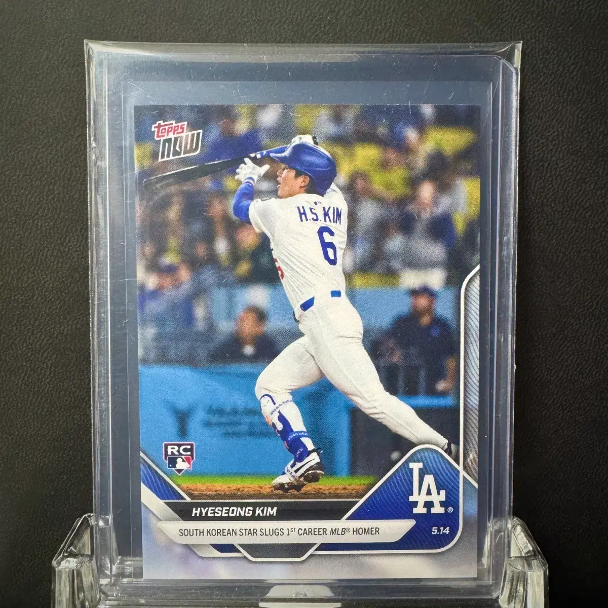 2025 탑스나우 김혜성 루키 첫 홈런 / topps now LA다저스