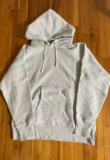 챔피온/리버스 위브/후드티/라이트 그레이/사이즈 M