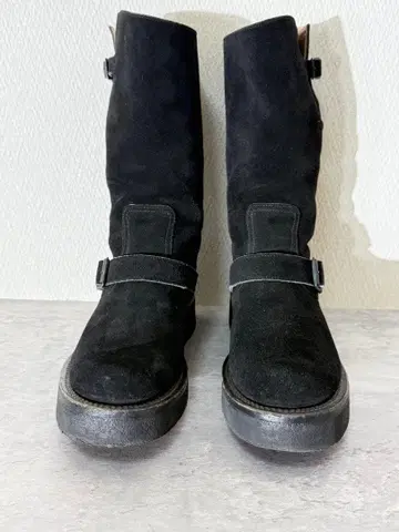 넘버나인 04aw 스웨이드 가죽 엔지니어 부츠