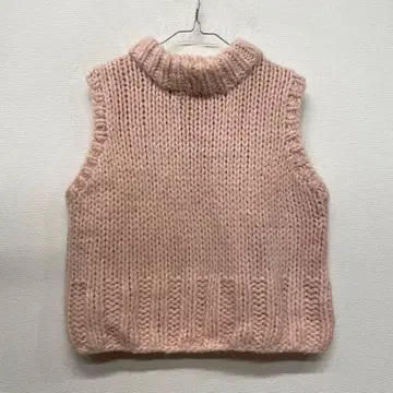 자라 슬리브리스 하이넥 니트