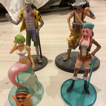 원피스 피규어 4체 세트