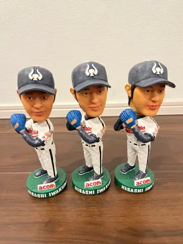 긴테츠 버팔로즈 이와쿠마 히사시 투수 보블헤드 인형