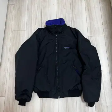 80s 삼각형 택 USA제 쉘 신틸라 자켓 파타고니아 블랙